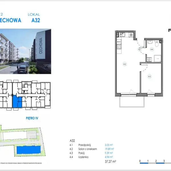Mieszkanie A32 - Reda ul. Cechowa - ETAP 1