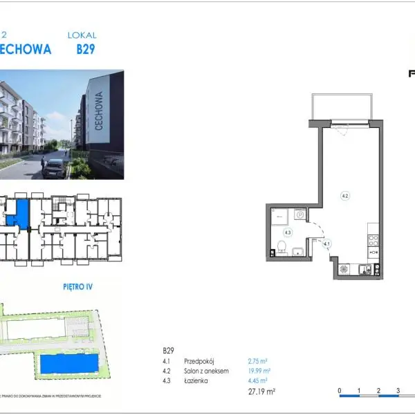 Mieszkanie B29 - Reda ul. Cechowa - ETAP 1