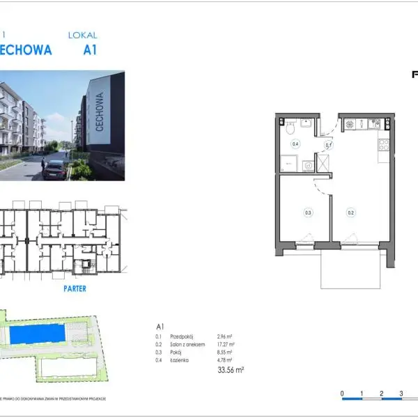 Mieszkanie A1 - Reda ul. Cechowa - ETAP 2