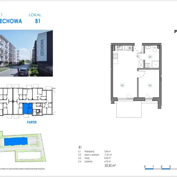 Mieszkanie B1 - Reda ul. Cechowa - ETAP 2