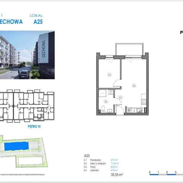 Mieszkanie A25 - Reda ul. Cechowa - ETAP 2