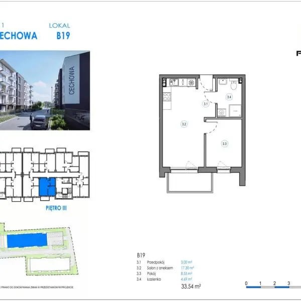 Mieszkanie B19 - Reda ul. Cechowa - ETAP 2
