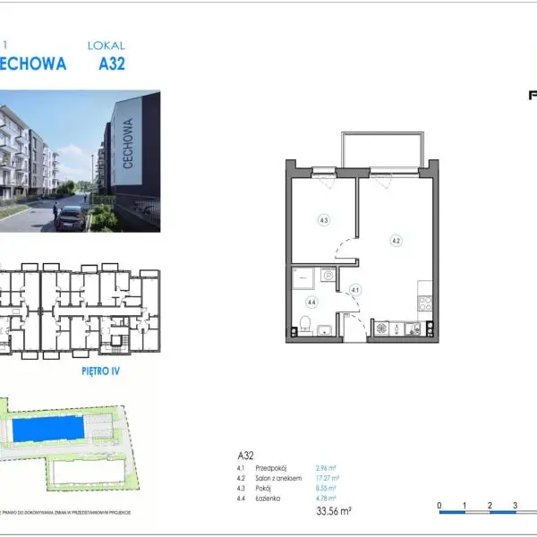 Mieszkanie A32 - Reda ul. Cechowa - ETAP 2