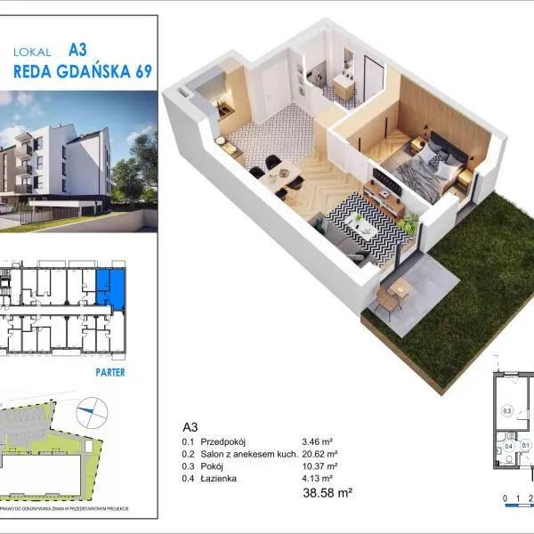Lokal A3 - Reda ul. Gdańska 