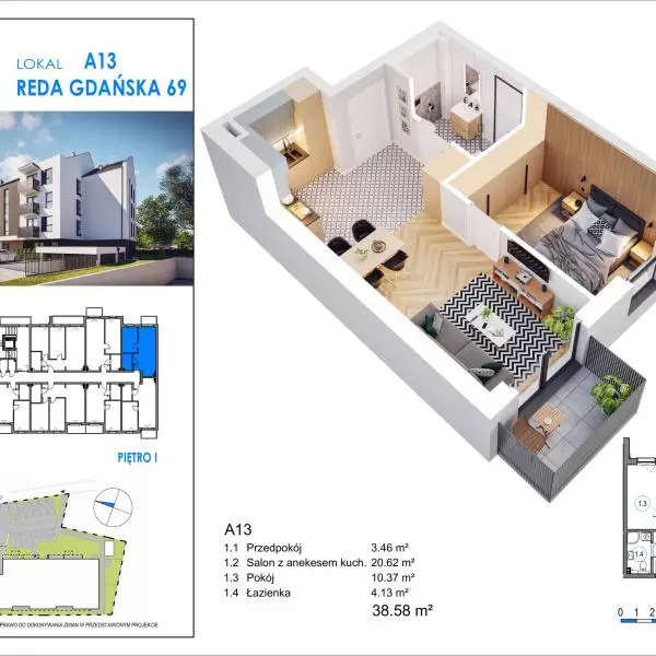 Lokal A13 - Reda ul. Gdańska 