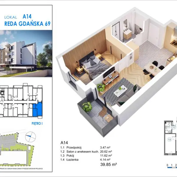 Lokal A14 - Reda ul. Gdańska 