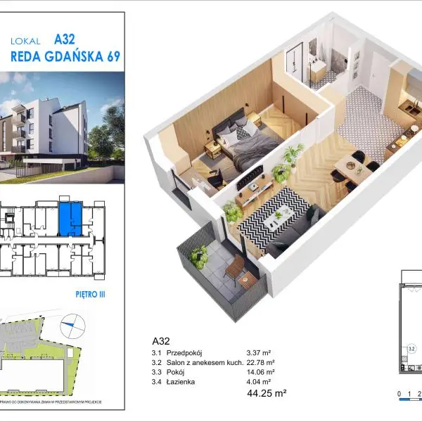 Lokal A32 - Reda ul. Gdańska 