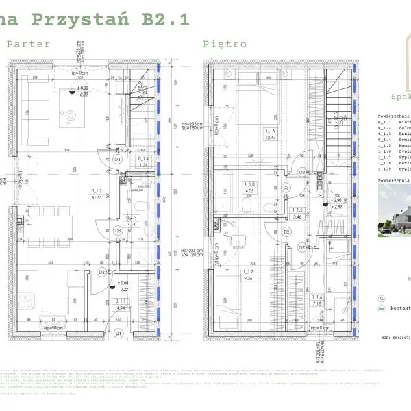 Mieszkanie B2.1 - Spokojna Przystań