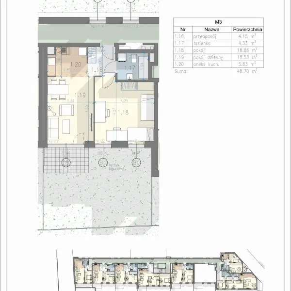 Mieszkanie L-3 - Residence Przewóz 41