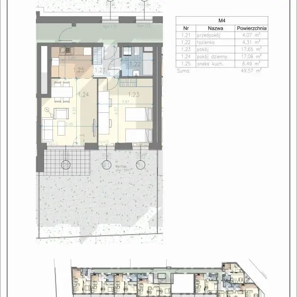 Mieszkanie L-4 - Residence Przewóz 41