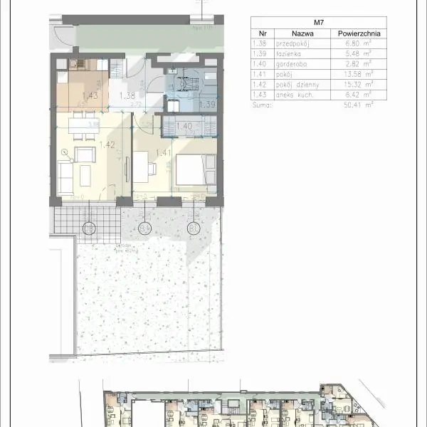 Mieszkanie L-7 - Residence Przewóz 41