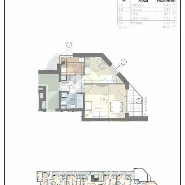 Mieszkanie L-9 - Residence Przewóz 41
