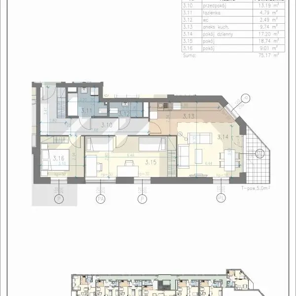 Mieszkanie L-18 - Residence Przewóz 41