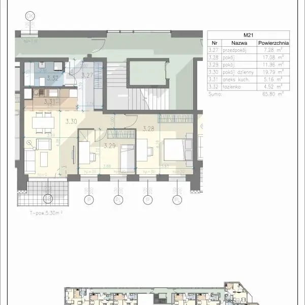 Mieszkanie L-21 - Residence Przewóz 41