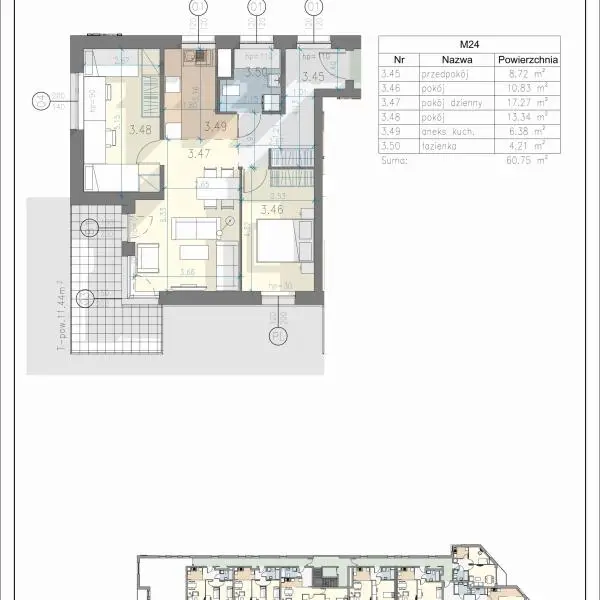 Mieszkanie L-24 - Residence Przewóz 41