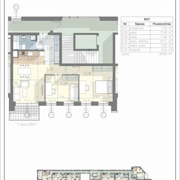 Mieszkanie L-37 - Residence Przewóz 41