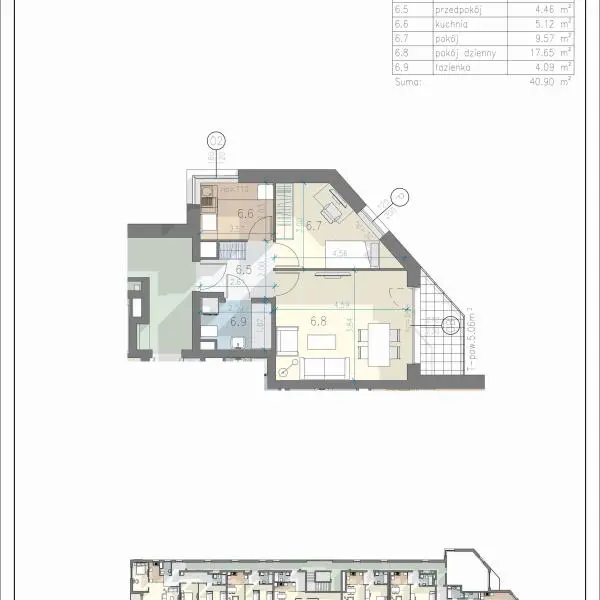 Mieszkanie L-41 - Residence Przewóz 41