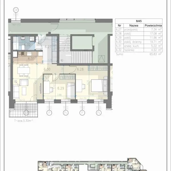 Mieszkanie L-45 - Residence Przewóz 41
