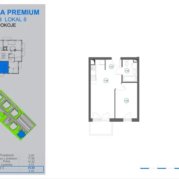 Lokal B8 - Rumia ul. Jeziorna Premium