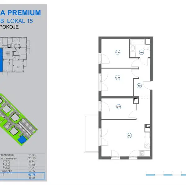 Lokal B15 - Rumia ul. Jeziorna Premium