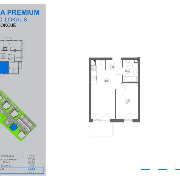 Lokal C8 - Rumia ul. Jeziorna Premium